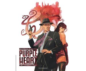 Purple Heart - Tome 3 - Le Serment de la Pieuvre - Raives - Le Lombard Eds - cartonné - Bande dessinée