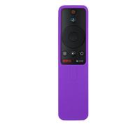 Purple Housse de protection en Silicone pour Xiaomi Mi TV Box S, étui pour télécommande intelligente, Compatible avec Bluetooth, antichoc Nipseyteko