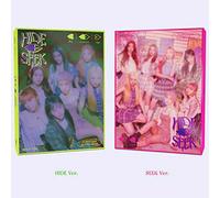 PURPLE KISS - PURPLE KISS HIDE & SEEK 2nd Mini Album [ HIED + SEEK ] 2 Ver SET. 2ea CD+2ea Photo Book(each 108p)+2ea Folded Poster(On pack)+2ea Ticket+2ea Sticker+4ea Photo Card