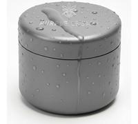 PURPLE LEGACY Récipient Premium en Aluminium Boîte I Étanche I Hermétique I ø63x45mm I Protégé contre la lumière UV, Étanche aux odeurs (Argent Grand)