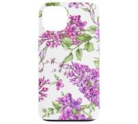 Purple Lilac Flowers Floral Botanical Cottagecore Aesthetic Coque pour iPhone 13