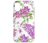 Purple Lilac Flowers Floral Botanical Cottagecore Aesthetic Coque pour iPhone 16 Plus