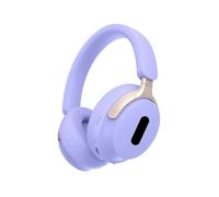 (Purple, Multicolor) AKZ-25 Bluetooth 5.3 Over-Ear Headphones 100-Hour Standby Wireless Headset for Cellphone PC Laptop -