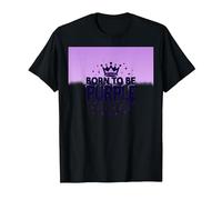 Purple Reign : Regal Crown Burst for Royal Enthusiasts T-Shirt, Homme, Noir, 3XL