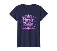Purple Reign: Royal Adventure pour garçons T-Shirt, Femme, Bleu Marine, XXL