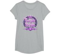 Purple Reign: Royal Adventure pour garçons T-Shirt, Fille, Gris Chiné, XS