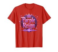Purple Reign: Royal Adventure pour garçons T-Shirt, Homme, Rouge, 3XL