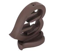 Purple Sands Backflow Brûleur d'encens en forme de cœur pour la maison - Support décoratif pour cônes et bâtons - Effet apaisant