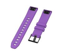 (Purple) Silicone Watch Strap for Garmin Fenix 5/Fenix 5 Plus/Forerunner 935/Approach S60 with 2 Screwdrivers with 2 Screwdrivers