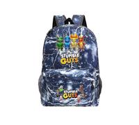 (Purple)Stumble Guys School Bag 2023 Trendy Backpacks Student Bag Kawaii Light Simple Backpack Cute Multifunction Ripstop School Bag