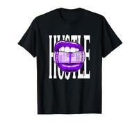Purple Taste for The Hustle Purple Graphic T-Shirt