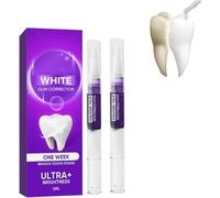Purple Teeth Whitening Gel,Instant Tooth Whitening Essence Pen (2 Pcs) | Teeth Whitening Pen for Sensitive Teeth,Fast & Effective Removal Tooth Stain,Long-Lasting Fresh Breath