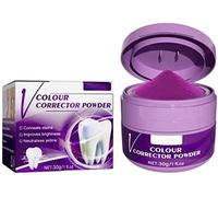 Purple Teeth Whitening Powder Tooth Stain Removal Oral, Powder for Teeth Whitening,Teeth Whitening Booster