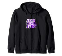 Purple Tu pensais Que j'en avais Fini ? Graphisme Violet Sweat à Capuche