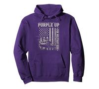 Purple Up Hélicoptère Militaire pour Enfant Sweat à Capuche