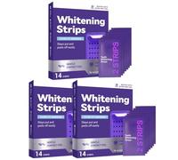 PURPLE WHITENING STRIPS Bandes Pour ProtéGer Les Dents Et éLiminer Les Taches Teeth Whitening Strips