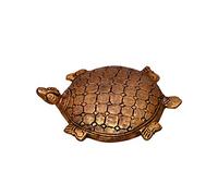Purpledip Laiton pur Feng Shui doté de tortue, papier Poids Porte Bonheur (10523)