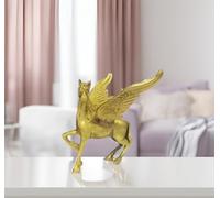 Purpledip Statuette de Pegasus en laiton : Mythique Cheval volant à deux ailes