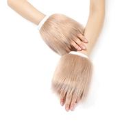 PURPLELILY 1 paire de manchettes d'hiver en peluche coupe-vent pour femmes, gants épais pour femmes, élastiques et jambières colorées pour l'hiver, KK., taille unique