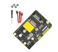 PURPLELILY Adaptateur 2 en 1 Msata States Disk vers double SATA3 vers disque .0 vers carte d'extension .0 2,5"