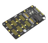 PURPLELILY Adaptateur de connexion NVMe vers SATA3 et SFF 8643 pour un traitement efficace des données