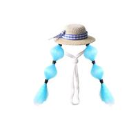 PURPLELILY Adorable petit chapeau de soleil pour les petits animaux de compagnie comme les perroquets et les hamsters, parfait pour les fêtes et les moments photo. Tenue festive pour animaux de