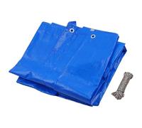 PURPLELILY Bâche d'abri imperméable à installation rapide pour l'extérieur - Housse de pluie robuste avec coins renforcés pour diverses utilisations météorologiques - Bâche résistante aux déchirures