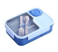 PURPLELILY Boîte à repas fonctionnelle avec couvercle hermétique, rangement délicat des aliments avec couvercle hermétique et ensemble de couverts pour déjeuners, repas conviviaux en voyage