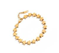 PURPLELILY Breloque légère en forme de cœur avec rallonge de 5 cm et 5 couleurs tendance en acier inoxydable et oxyde de zirconium, bijoux pour peaux sensibles, longueur personnalisée, taille unique