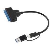 PURPLELILY Câble adaptateur USB 3.0 polyvalent pour une utilisation multiple avec disques de 6,3 cm/8,9 cm - Câble de transfert de données haute vitesse - Adaptateur USB