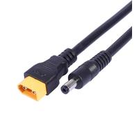 PURPLELILY Câble d'alimentation mâle vers 5,5 x 2,1 mm/..5 mm pour stockage d'énergie de jouets à distance avec ..1 mm/..5 mm mâle/femelle Accessoire électronique grand public