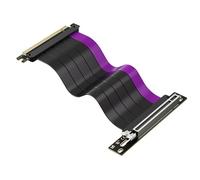 PURPLELILY Câble d'extension PCIE4.0 X16 à vitesse rapide pour carte graphique GPU, câblage coudé à 90 degrés, blindé et flexible, câble GPU à montage vertical