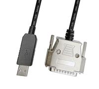 PURPLELILY Câble USB vers DB25 mâle RS232 pour un réglage facile dans divers environnements de travail et applications - Adaptateur d'imprimante à longueur flexible
