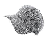 PURPLELILY Chapeaux unisexes sophistiqués - Chapeau dramatique tendance pour les fêtes de fin d'année, soleil des femmes, B023 Argent, Taille unique