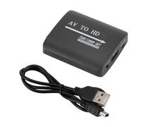 PURPLELILY Convertisseur de signaux HDTV 1080p HDTV Adaptateur pour ordinateur portable ABS Construire une connexion unidirectionnelle pour affichage clair Convertisseurs HDMI