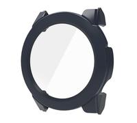 PURPLELILY Coque de protection pour montre intelligente de 47 mm avec protection d'écran en verre PC intégrée antichoc contre les rayures et les chocs