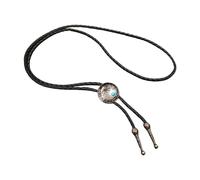 PURPLELILY Cravate délicate en pierre Lariat Décent Punk Cravate Western Gravure Charme Décent pour Chemise Jeans Casual Wear Accessoires, NN, taille unique