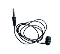 PURPLELILY Écouteurs intra-auriculaires 3,5 mm avec un seul côté pour téléphones portables, ordinateurs portables, écouteurs à isolation phonique