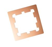 PURPLELILY Efficiency AM5 Bloc de transfert de chaleur pour processeur thermique Cadre de protection des contacts CPU pour contrôle de la température Dissipation de la chaleur