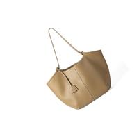PURPLELILY Élégant sac à main avec grand espace en cuir PU tendance pour femmes navetteurs épaule pour bureau professionnel essentiel, kaki, One Size