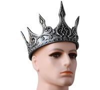 PURPLELILY Élégant serre-tête avec ceinture réglable pour les amateurs d'histoire et styles uniques d'Halloween - Couronne médiévale