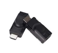 PURPLELILY Extension vidéo HDTV vers RJ45 1080p jusqu'à 60 m d'extension vers RJ45 réseau Ethernet adaptateur pour consoles de jeux HDTV Extender