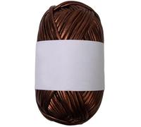 PURPLELILY Fil à tricoter métallique brillant de 40 m de long - Fil en polyester métallique pour sac à main et crochet - 40 m