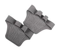 PURPLELILY Gants antidérapants pour haltérophilie - Protection de la paume - Quatre doigts - Pour exercices de fitness - Haltères - Poignée d'haltérophilie