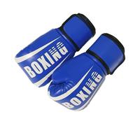 PURPLELILY Gants de boxe respirants en polyuréthane pour l'entraînement, sangle de poignet réglable, protections d'absorption des chocs, gants d'entraînement en polyuréthane pour jeunes adultes