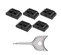 PURPLELILY Lot de 10/5 bloqueurs de ports HDMI amovibles pour ordinateurs portables et bloqueurs USB