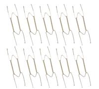 PURPLELILY Lot de 10 cintres invisibles en acier avec ressort antidérapant pour une décoration élégante de la maison, de la cuisine