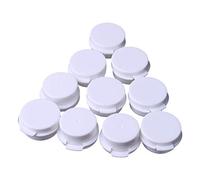 PURPLELILY Lot de 10 pots de maquillage pour échantillons, pots de scellage, conteneurs de crème pour le visage, boîte de rangement portable, panier d'organisation, réservoir hermétique, distributeur