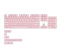 PURPLELILY Lot de 120 touches semi-transparentes en ABS - 2 injections de couleur pour la saisie de précision, esthétique, touches semi-translucides