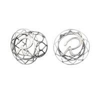 PURPLELILY Lot de 2 bouchons creux pour guidon de vélo de montagne en alliage avec extension sécurisée, ajustement léger en alliage métallique